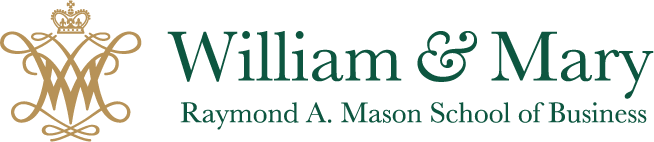William & Mary's Raymond A. Mason School of Business full color logo